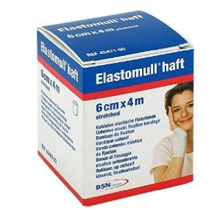 BENDA ELASTICA AUTOADESIVA ELASTOMULL HAFT COMPRESSIONE FORTE 6X400 CM - UniversoFarmacie.it