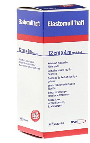 BENDA ELASTICA AUTOADESIVA ELASTOMULL HAFT COMPRESSIONE FORTE 12X400 CM - UniversoFarmacie.it