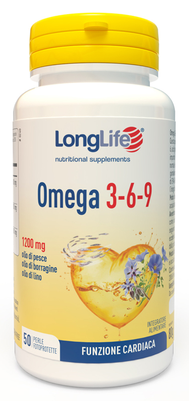 LONGLIFE OMEGA 3-6-9 50 PERLE FOTOPROTETTE - UniversoFarmacie.it