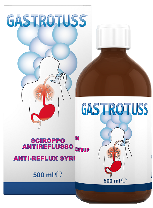 SCIROPPO ANTIREFLUSSO GASTROTUSS 500 ML - UniversoFarmacie.it