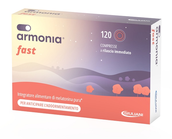 ARMONIA FAST 1 MG MELATONINA 120 COMPRESSE - UniversoFarmacie.it