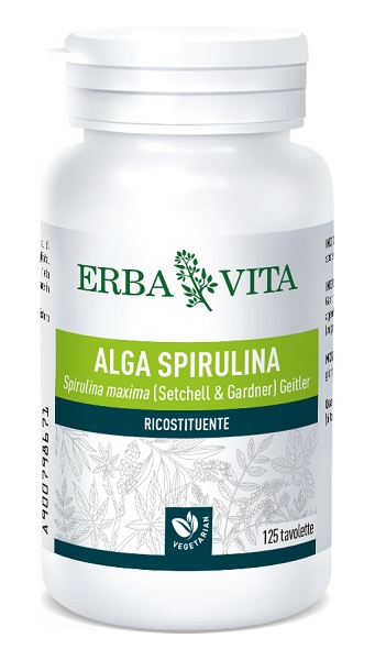 ALGA SPIRULINA 125 TAVOLETTE 400 MG - UniversoFarmacie.it