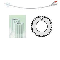 CATETERE VESCICALE IN SILICONE PROFILCATH PLUS SCANALATO 2 VIE CH20 LUNGHEZZA 31 CM PUNTA CILINDRICA 2 FORI CONTRAPPOSTI PALLONCINO 5 ML 1 PEZZO - UniversoFarmacie.it