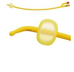 CATETERE FOLEY A MEDIA PERMANENZA  RUSCH GOLD PLUS A 2 VIE IN SILKOLATEX LATTICE-SILICONE PER ADULTO CH14 LUNGHEZZA 40 CM PUNTA CILINDRICA A 2 FORI PALLONCINO 5-15 ML 1 PEZZO - UniversoFarmacie.it