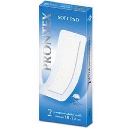 GARZA COMPRESSA PRONTEX SOFT PAD 10X25 CM 2 PEZZI - UniversoFarmacie.it