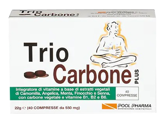 TRIOCARBONE PLUS 40 COMPRESSE - UniversoFarmacie.it