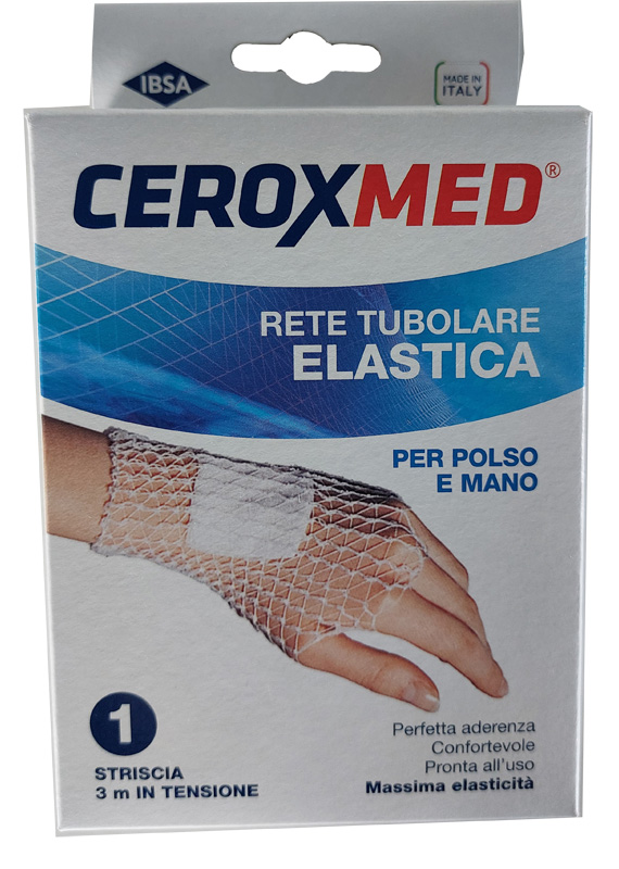 CEROXMED RETE TUBOLARE CALIBRO 3 MANO/POLSO 3 M 1 PEZZO - UniversoFarmacie.it