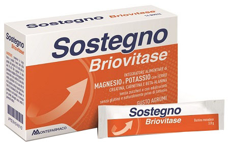 BRIOVITASE SOSTEGNO 14 BUSTINE MONODOSE - UniversoFarmacie.it
