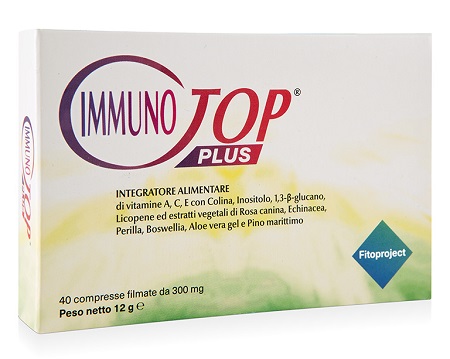 IMMUNOTOP PLUS 40 COMPRESSE FILMATE DA 300 MG - UniversoFarmacie.it