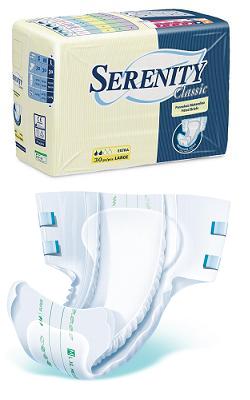 PANNOLONE PER INCONTINENZA A MUTANDINA SERENITY CLASSIC FORMATO MAXI TAGLIA MEDIUM 15 PEZZI - UniversoFarmacie.it