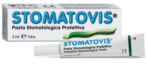 PASTA STOMATOLOGICA PROTETTIVA STOMATOVIS STOMATITI AFTOSE 5 ML - UniversoFarmacie.it