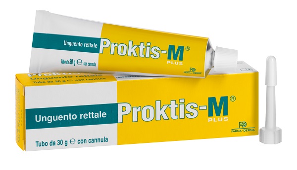 UNGUENTO RETTALE PROKTIS/M PLUS 30G CON CANNULA - UniversoFarmacie.it