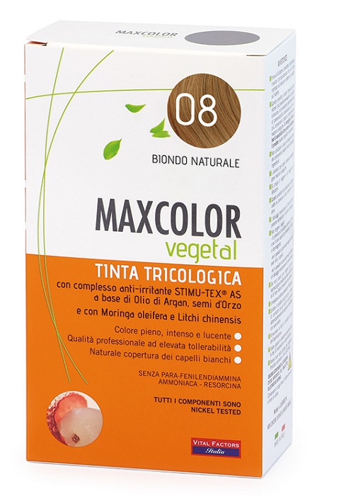 MAX COLOR VEGETAL 08 TINTURA 140 ML - UniversoFarmacie.it