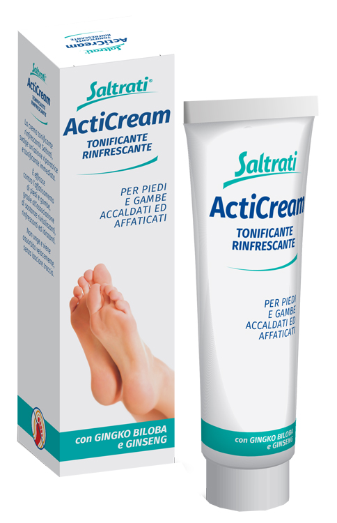SALTRATI ACTICREAM TONIFICANTE RINFRESCANTE PER PIEDI E GAMBE 100 ML - UniversoFarmacie.it