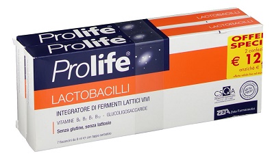 PROLIFE LACTOBACILLI DUE CONFEZIONI DA 7 FLACONCINI DA 8 ML - UniversoFarmacie.it