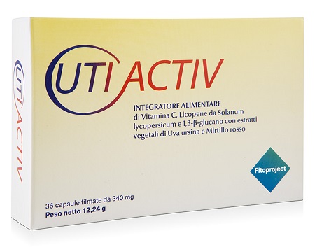 UTIACTIV 36 CAPSULE FILMATE DA 340 MG - UniversoFarmacie.it