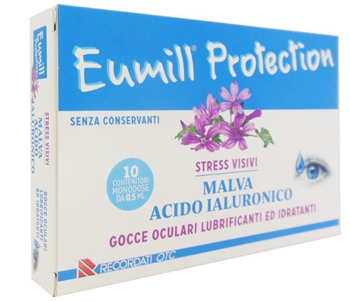 EUMILL PROTECTION GOCCE OCULARI 10 FLACONCINI MONODOSE 0,5 ML - UniversoFarmacie.it