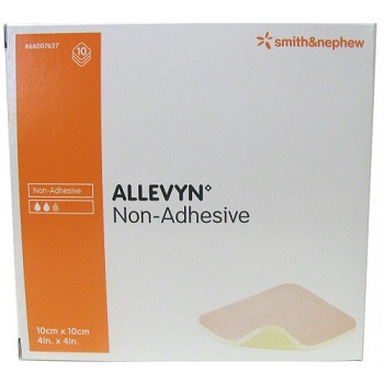 MEDICAZIONE IDROCELLULARE STERILE ALTAMENTE ASSORBENTE NON ADESIVA IN SCHIUMA DI POLIURETANO 10 PEZZI - UniversoFarmacie.it