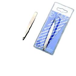 PINZETTA DEPILATORIA INOX PUNTA OBLIQUA - UniversoFarmacie.it