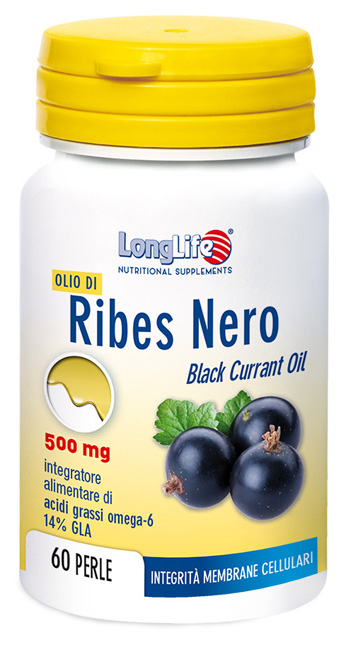 LONGLIFE OLIO RIBES NERO 60 PERLE DI GELATINA - UniversoFarmacie.it