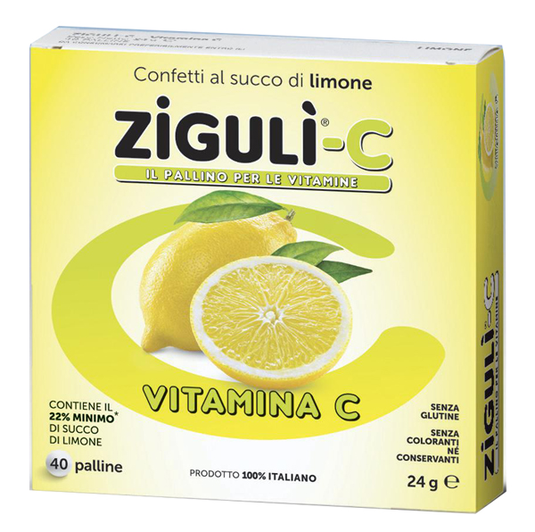 ZIGULI C LIMONE 40 CONFETTI 24 G - UniversoFarmacie.it
