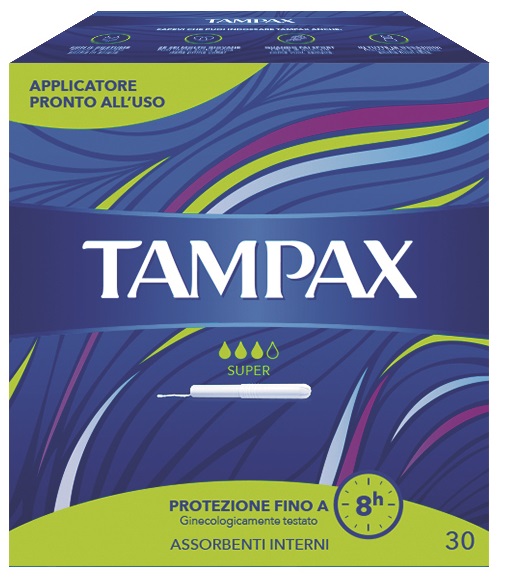 TAMPAX BLUE BOX SUPER 30 PEZZI - UniversoFarmacie.it