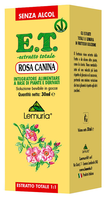 ET ESTRATTO TOTALE ROSA CANINA 30 ML SENZA ALCOL - UniversoFarmacie.it