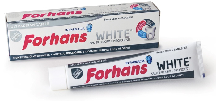 FORHANS SP WHITE DENTIF 75ML - UniversoFarmacie.it