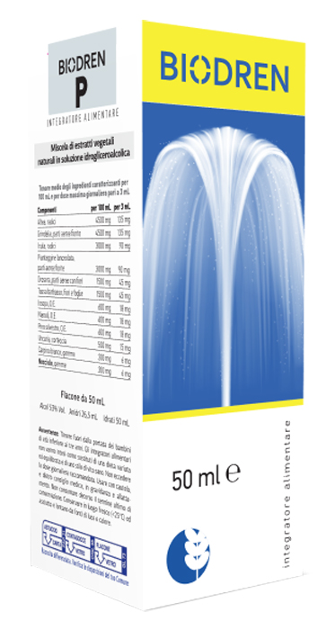 BIODREN P SOLUZIONE IDROALCOLICA 50 ML - UniversoFarmacie.it