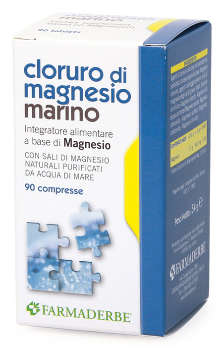 CLORURO DI MAGNESIO MARINO 90 COMPRESSE - UniversoFarmacie.it