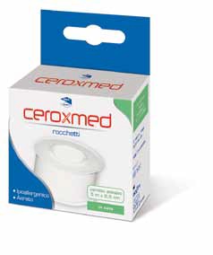 CEROTTO ADESIVO IN ROCCHETTO CEROXMED IN SETA AERATO IPOALLERGENICO BIANCO 500X2,5 CM 1 PEZZO - UniversoFarmacie.it