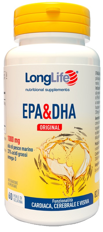 LONGLIFE EPA DHA 60 PERLE - UniversoFarmacie.it