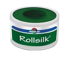 CEROTTO IN ROCCHETTO MASTER-AID ROLLSILK SETA 5X5 - UniversoFarmacie.it