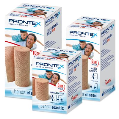 BENDA ELASTICA PRONTEX 8 CM - UniversoFarmacie.it
