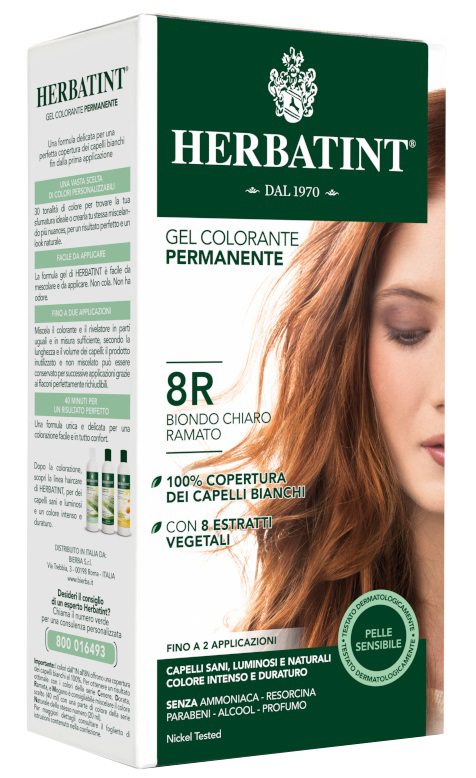 HERBATINT 8R BIONDO CHIARO RAMATO 150 ML - UniversoFarmacie.it