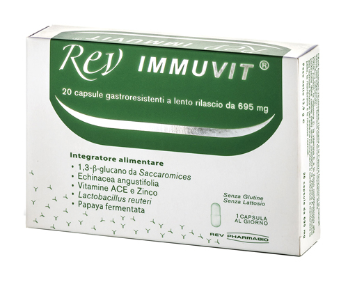 REV IMMUVIT 20 CAPSULE - UniversoFarmacie.it