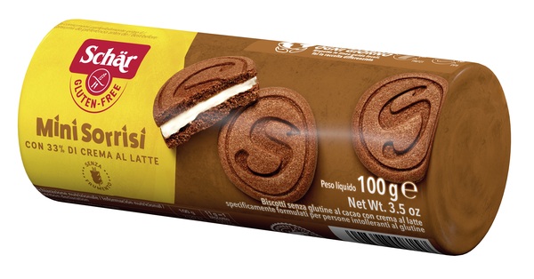 SCHAR MINI SORRISI CON CREMA AL LATTE 100 G - UniversoFarmacie.it