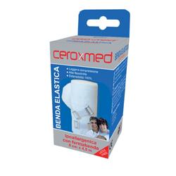 BENDA ELASTICA CEROXMED 8X450 CM CON GANCIO 1 PEZZO - UniversoFarmacie.it