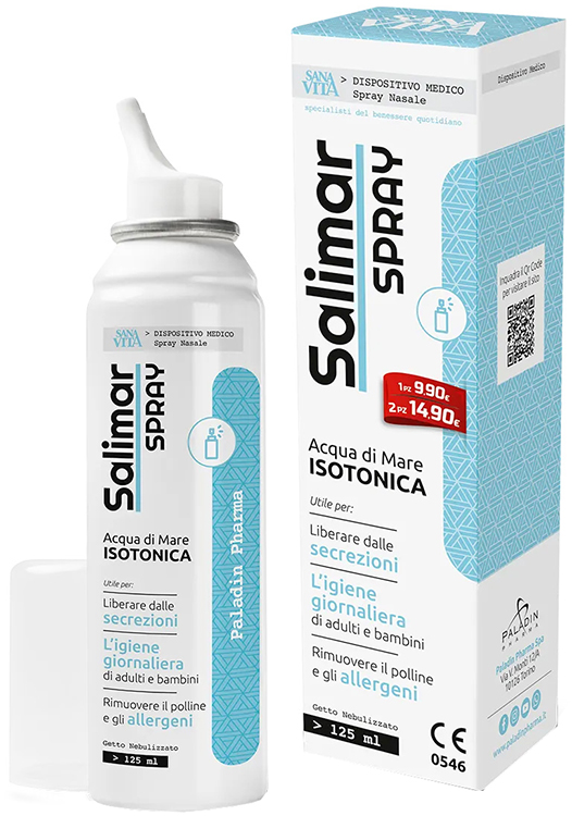 SANAVITA SALIMAR SPRAY NASALE NEW 125 ML - UniversoFarmacie.it