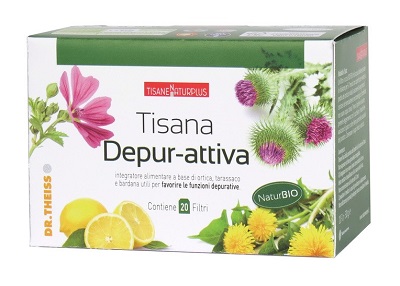 NATURPLUS TISANA DEPUR-ATTIVA 20 FILTRI - UniversoFarmacie.it