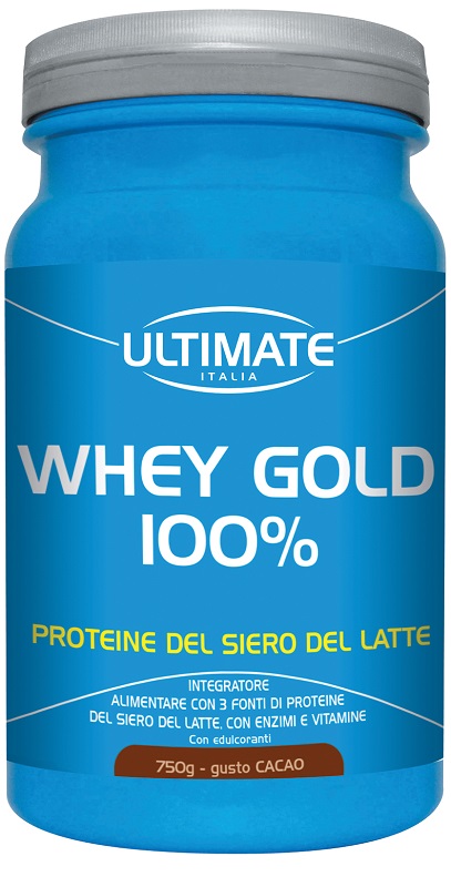 ULTIMATE WHEY GOLD 100 % CACAO 750 G - UniversoFarmacie.it
