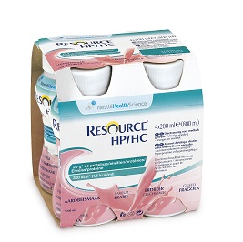 RESOURCE HP/HC FRAGOLA 4 BOTTIGLIE 200 ML - UniversoFarmacie.it