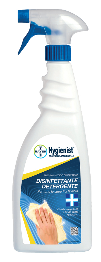 HYGIENIST MULTIUSO AMBIENTALE DISINFETTANTE DETERGENTE 750 ML - UniversoFarmacie.it