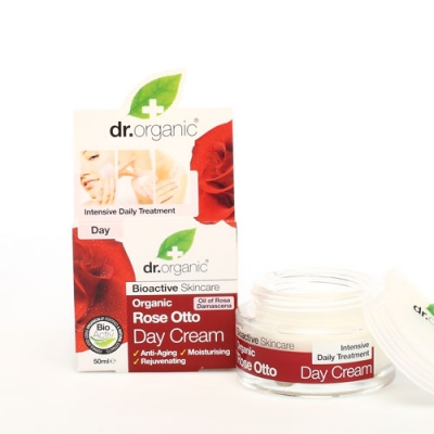 DR ORGANIC ROSE OTTO ROSA DAY CREAM CREMA VISO GIORNO 50 ML - UniversoFarmacie.it
