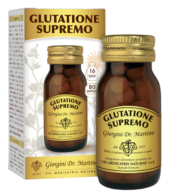 GLUTATIONE SUPREMO 80 PASTIGLIE - UniversoFarmacie.it