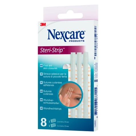 CEROTTO PER SUTURA NEXCARE STERISTRIP 6X75 MM + 3X75 MM - UniversoFarmacie.it