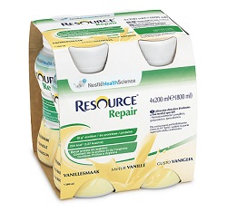 RESOURCE REPAIR VANIGLIA 4 BOTTIGLIE 200 ML - UniversoFarmacie.it