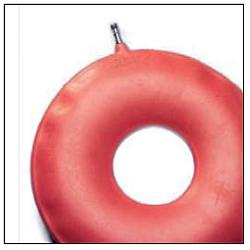 CIAMBELLA PER INVALIDI GONFIABILE IN GOMMA TEAM DELUXE IN SACCHETTO DIAMETRO 43 CM 1 PEZZO - UniversoFarmacie.it