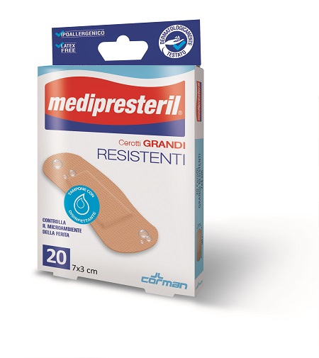 CEROTTI ASSORTITI MEDIPRESTERIL RESISTENTI 40 PEZZI - UniversoFarmacie.it