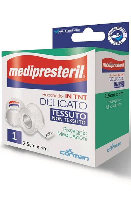 CEROTTO MEDIPRESTERIL DISPENSER TESSUTO NON TESSUTO 5X250CM - UniversoFarmacie.it